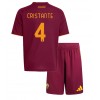 AS Roma Bryan Cristante #4 Hemmaställ Barn 2025-26 Korta ärmar (+ Korta byxor) AS Roma Bryan Cristante #4 Hemmaställ Barn 2025-26 Korta ärmar (+ Korta byxor)